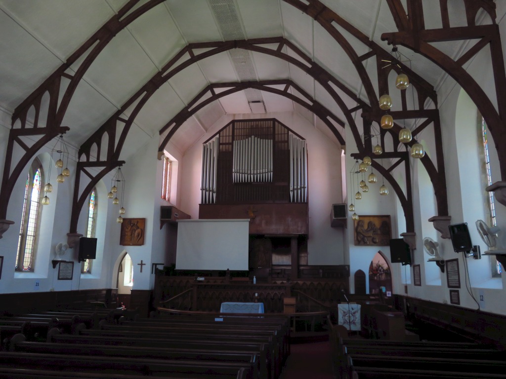 Kroonstad Methodist church inside